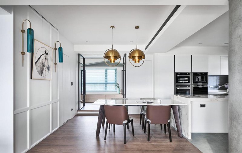 135㎡簡約現(xiàn)代風(fēng)三居室，兼具質(zhì)感、顏值與收納，這樣的設(shè)計(jì)真的愛了！