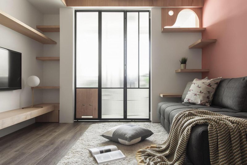 原木治愈系現代北歐風，輕奢大氣有格調。