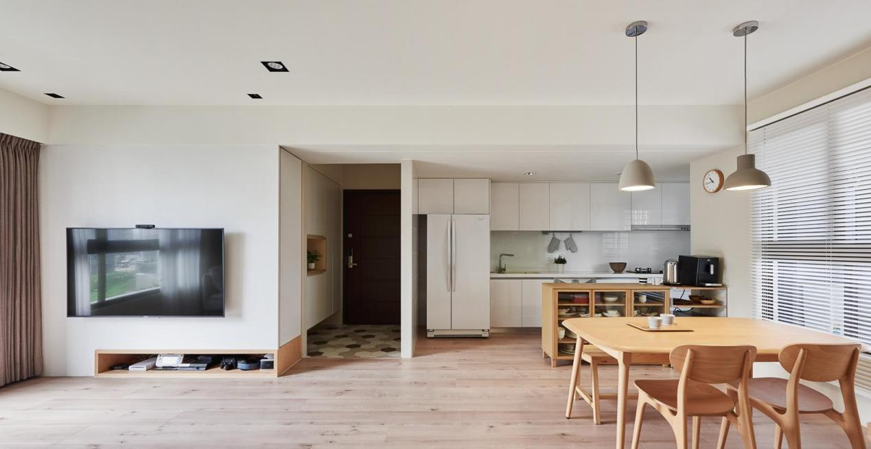 105㎡極簡北歐風，打造顏值與格調兼備的舒適生活