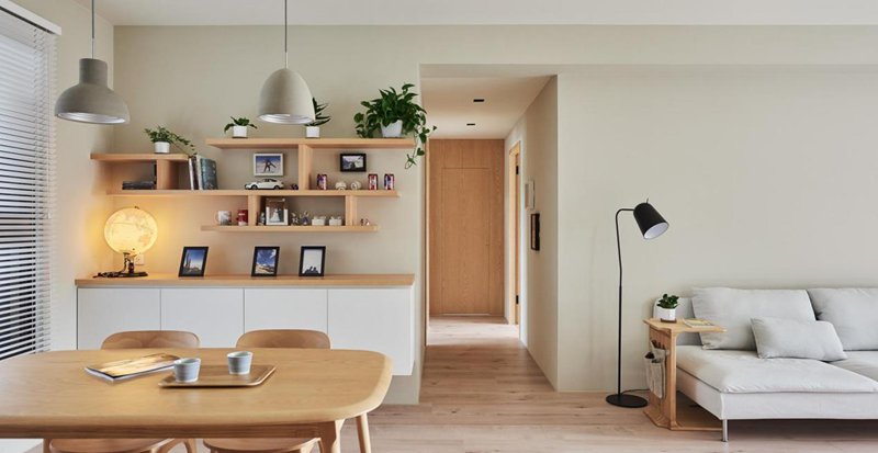 105㎡極簡北歐風，打造顏值與格調兼備的舒適生活