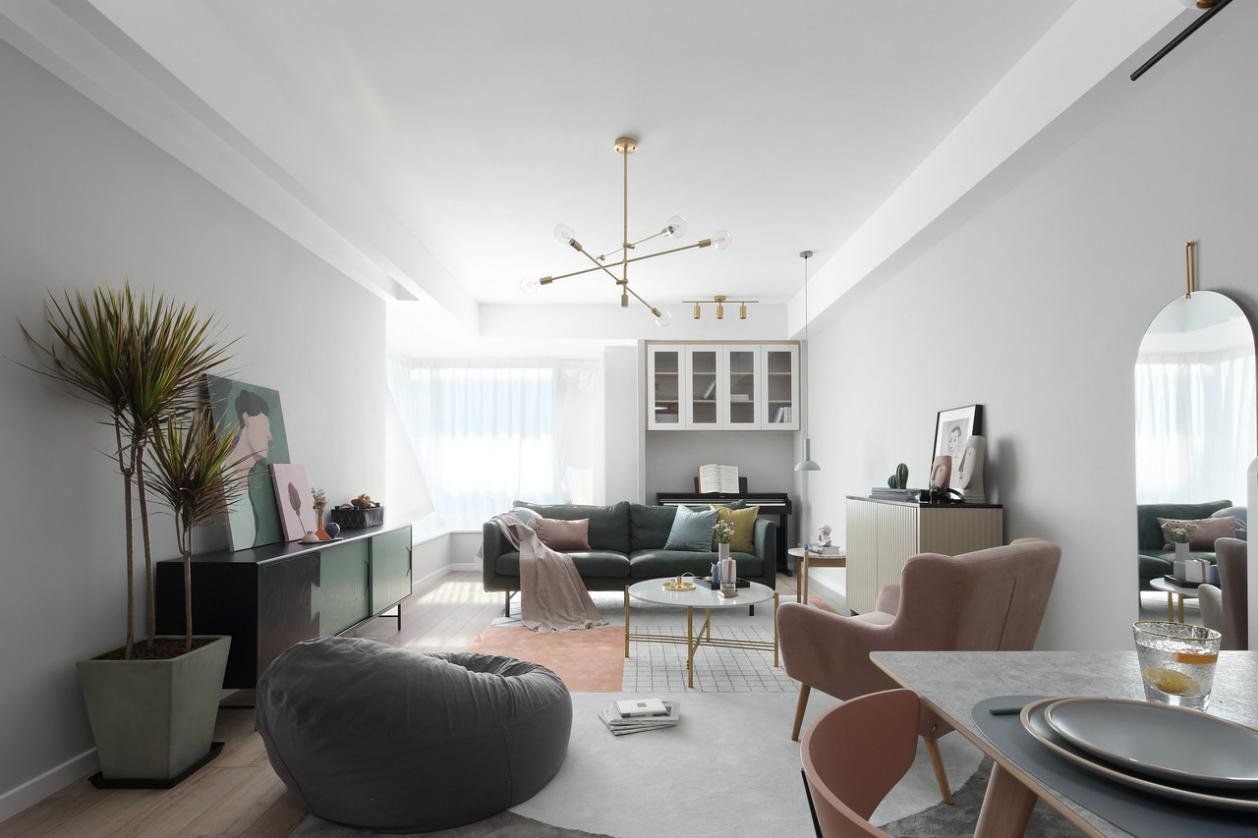 誰說北歐風只有純白？來看看藝術(shù)家的家：玩轉(zhuǎn)北歐風和色彩的混搭