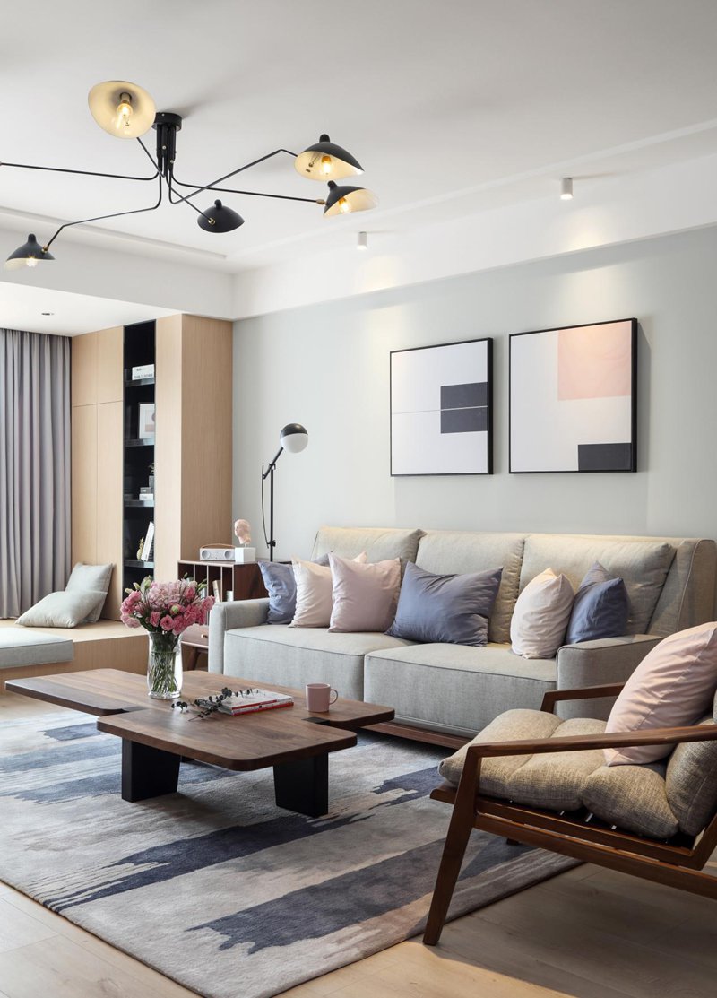 120㎡輕奢北歐風(fēng) 中產(chǎn)家庭新選擇 120㎡，經(jīng)典耐看有格調(diào)