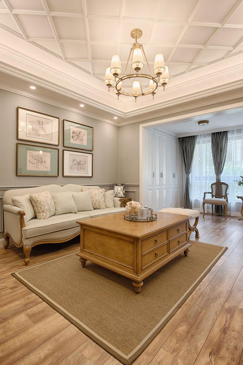 三代同堂的別墅設(shè)計，室內(nèi)優(yōu)雅沉穩(wěn)，打造閑適的美式天倫空間！