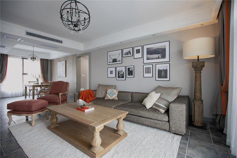 148㎡里的美式現代兩居室，以質樸的方式訴說格調的生活