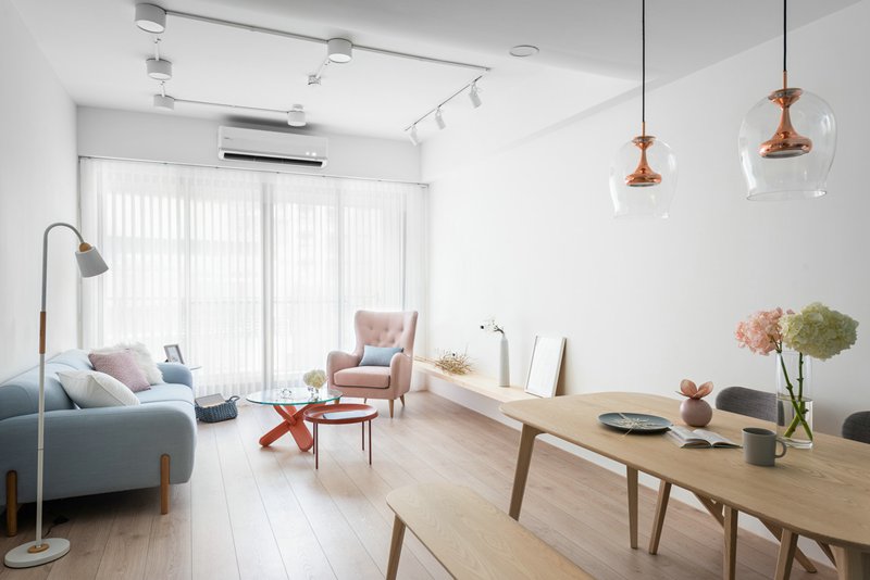 75㎡清新北歐風，進門就感受到滿滿の自然氣息，太撩人~