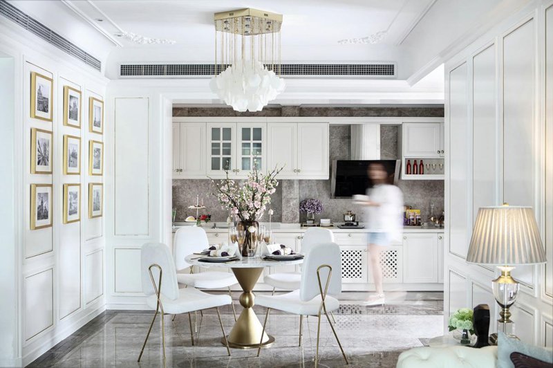 如此輕奢的美式，處處透露著高級(jí)感！確認(rèn)過(guò)眼神，是我想要的家！